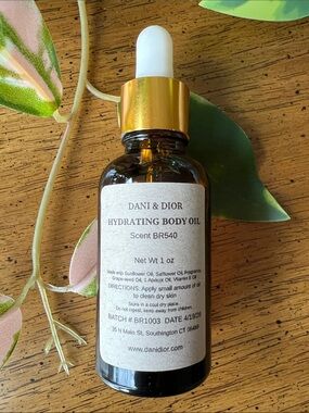 Hydrating Body Oil 1oz BR 540 Scent